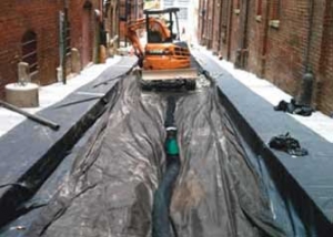 Geomembranes in PICP